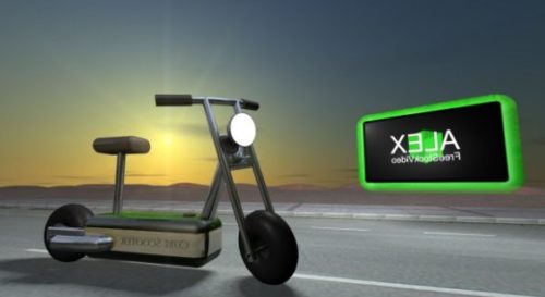 Cube Scooter