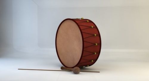 Drum With Decoration