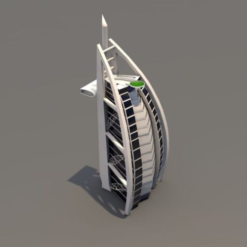 Building Dubai Tower Hotel