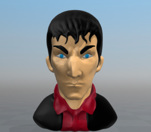 Character Dylan Dog Bust