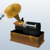 Edison Cylinder Phonograph Speaker