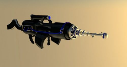 Electro Magnetic Sniper Gun