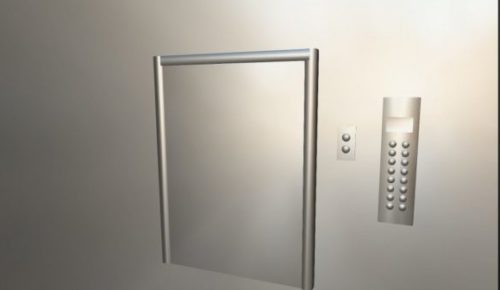 Wooden Elevator Doors
