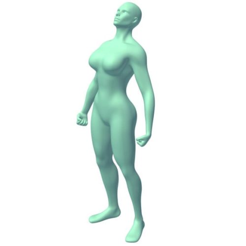 Character Female Standing