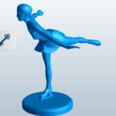 Figure Skater Sculpt Character