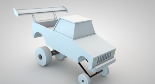 Low Poly Fliso Truck