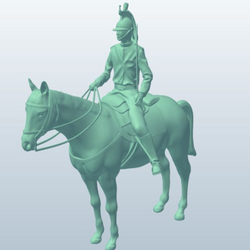 French Horseman Character