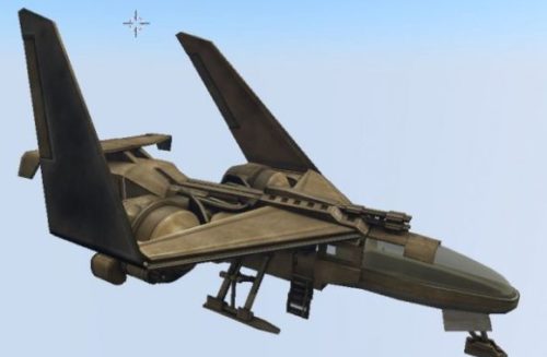 Futuristic Combat Jet