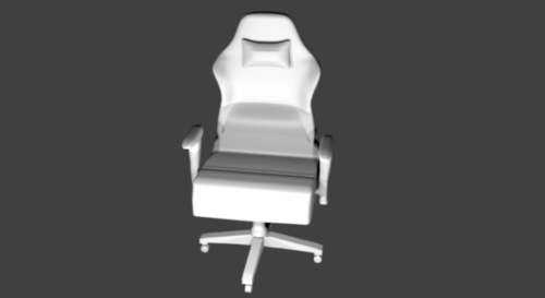Gamer Chair High Poly Furniture
