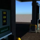 Gas Station Building