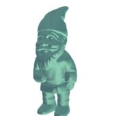 Gnome With Back Pack Character