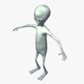 Gray Alien Character