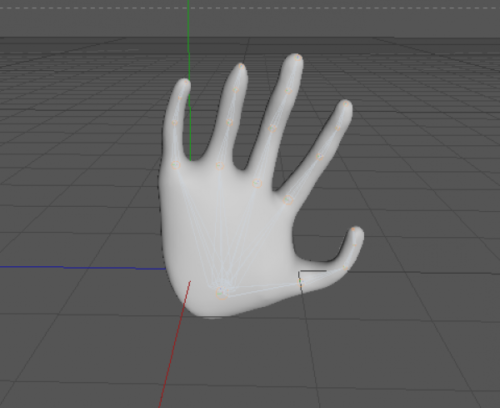 Simple Hand Rig