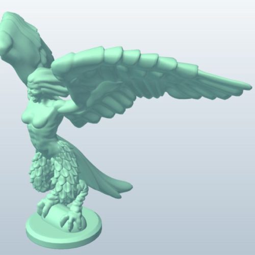 Harpy Wings Statue