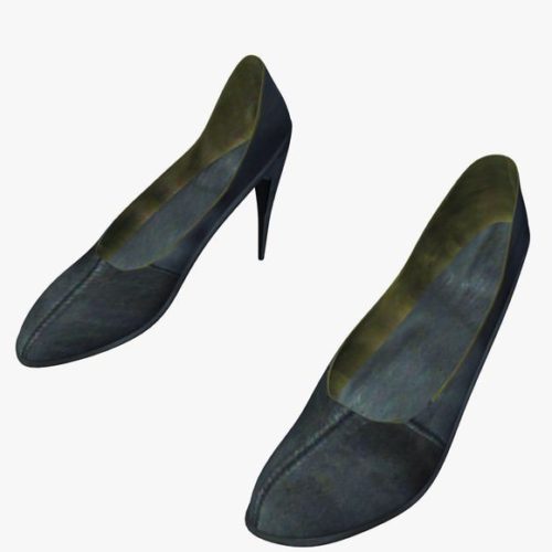 Women High Heel Shoe 3D Model - .Obj, .Stl - 123Free3DModels