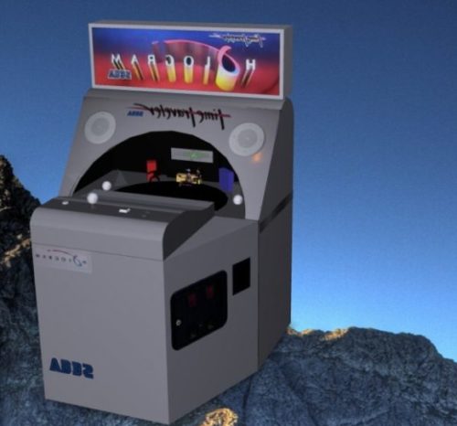 Hologram Time Traveler Arcade Machine