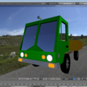 Homemade Low Poly Truck