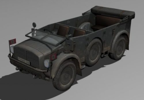 Horch 1a Military Vehicle