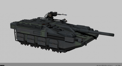Military Hover Tank