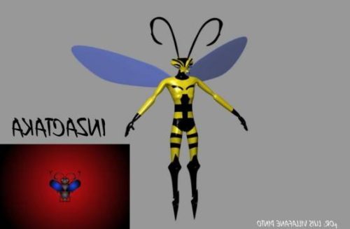 Human Bee Character