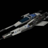 Human Fighter Sx3 Space Ship