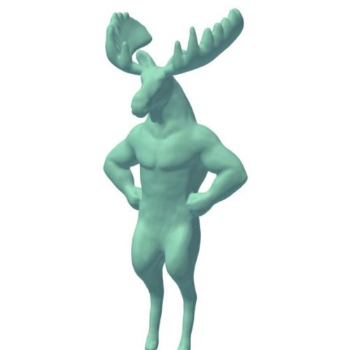 Creature Moose Character