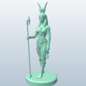 Isis Egyptian Goddess Statue