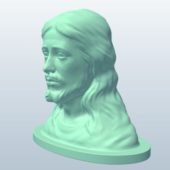 Jesus Head Statue