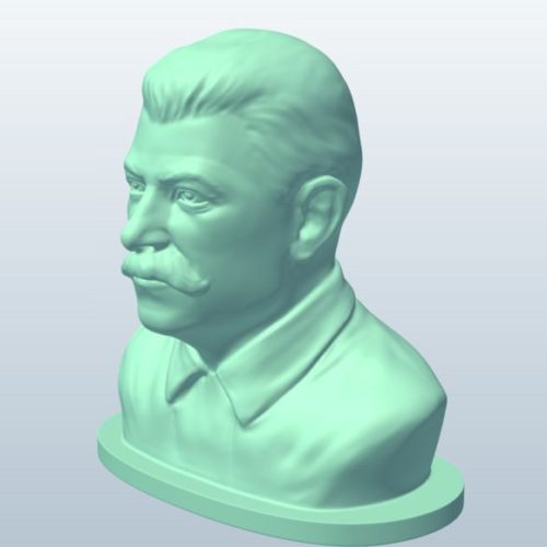 Joseph Stalin Head Statue