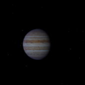 Jupiter And Moon Planet