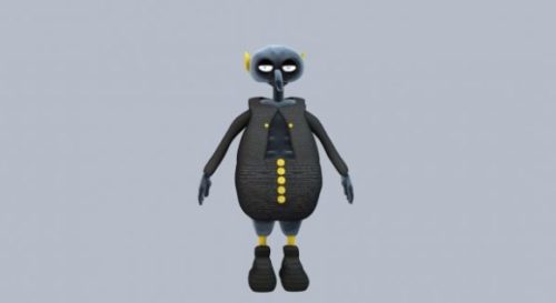 K Robot Character