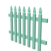 Wall Mount Picket Fence