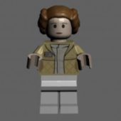 Lego Princess Leia Character