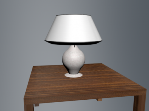 Lamp Low Poly