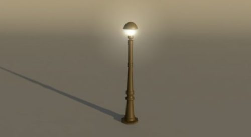 Standing Lamp Lowpoly