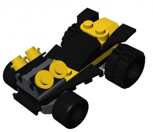 Lego Yellow Racer
