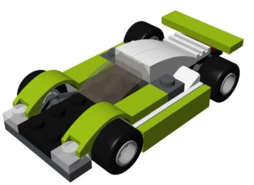 Lego Car Lowpoly