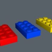 Plastic Lego Bricks Set