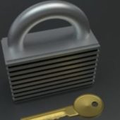 Metal Lock And Key
