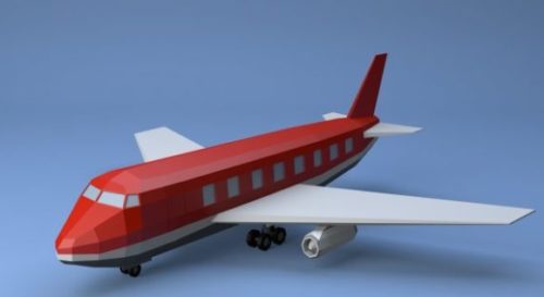 Low Poly Airplane