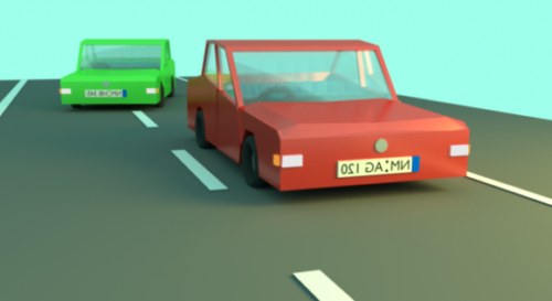 Beauty Low Poly Cars