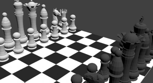 Low Poly Chess