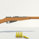 Low Poly Mosin