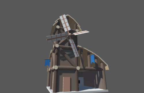 Low Poly Windmill