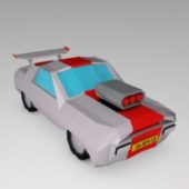 Low Poly Muscle Car