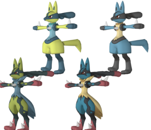 Lucario Pokemon Character