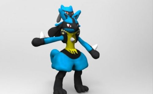 Lucario And Riolu Brothers