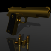 M1911 Gold Gun