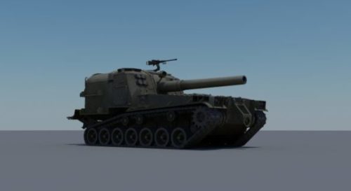 M53 M55 Tank