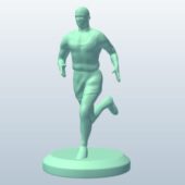 Male Running Character